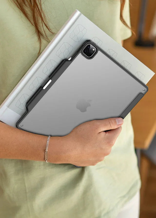 Itskins Hybrid Solid Folio Case iPad Pro 12.9 (5th & 6th Gen.) - Black - Tashqila Itskins Hybrid Solid Folio Case iPad Pro 12.9 (5th & 6th Gen.) - Black - Tashqila